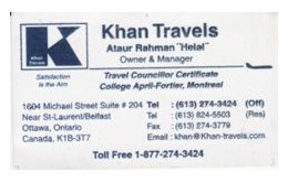 Khan Travels
Ataur Rahman "Helal"